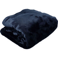 iiもの本舗 hokotto ふわふわマイクロファイバーひざ掛け大判 100×140cm NV 4589596695242 1枚（直送品）