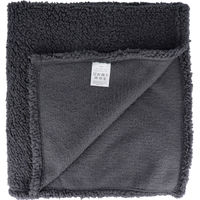 iiもの本舗 hokotto シープボアひざ掛け 70×100cm チャコール 4589596695198 1枚