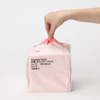 （限定）抗菌・防カビ カウンタークロス ハーフ 約30×30cm ピンク 1セット（1パック（100枚入）×5）帝人フロンティア オリジナル