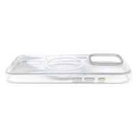 エアージェイ iphone16pro用 Magsafe対応ラウンドフォルムクリアケース 白 AC-P24P-RMR WH 1個（直送品）