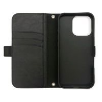 エアージェイ iphone16pro用 Magsafe対応手帳型PBケース CB AC-P24P-PB 1個（直送品）