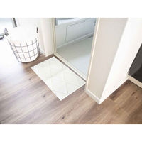 オカトー バスマット Fuka-Fuwa!! 40×60cm アイボリー 438182 1個（直送品）