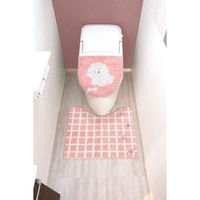 オカトー トイレマット 蓋カバー 2点セット SOPO コイラ 441380 1個（直送品）