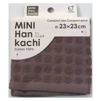 オカザキ ミニタオル MINIハンカチ ソフトドット 23×23cm 449754 1個（直送品）