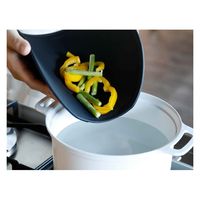 シービージャパン 抗菌TPUまな板 半月 食洗機対応 atomico ブラック 457009 1個（直送品）