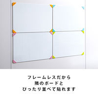 プラス グループワーク向け小型ホワイトボード A3両面 ピンク 538201 1台