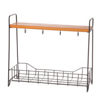 ウッド×アイアン マグシェルフ ナチュラル studio CLIP