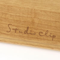 ウッド半月トレー ナチュラル studio CLIP