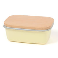 琺瑯バターケース クリーム studio CLIP