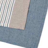 インドコットンクロス 2pcs ブルー studio CLIP