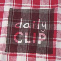 daily CLIP リネンパッカブルバッグ レッド studio CLIP