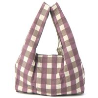 daily CLIP リネンパッカブルバッグ パープル studio CLIP