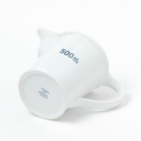 daily CLIP ポーセリンジャグ 500ml ホワイト studio CLIP