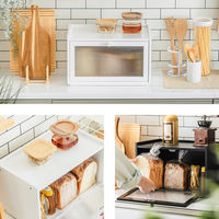 武田コーポレーション ブレッドケース1段 LN-H-BC1WH 1箱(1個入)（直送品）