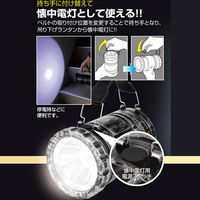 懐中電灯にもなるLEDランタンゴールド DLB-005LTDG 1丁（直送品）