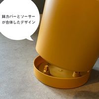 【園芸用品】Prosperplast PROSP TUBOカラーポット　鉢カバー 15 グリーン 45040 1個