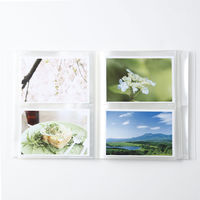 無印良品 ポリプロピレンフォト ハガキホルダー ２段 ２６４ポケット ２Ｌ対応 両面タイプ 良品計画