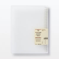 無印良品 ポリプロピレンバインダー Ｂ５・２６穴 約縦２８０×横２２０×背幅２５ｍｍ 良品計画