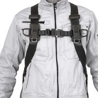 TJMデザイン セフハーネスB フリーサイズ 黒 A4SFBF-BK 1個（直送品）