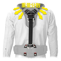 TJMデザイン セフサスペンダーA フリーサイズ 黒 SFSAF-BK 1個（直送品）