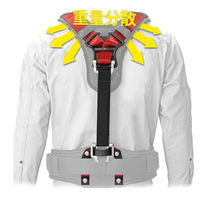 TJMデザイン セフサスペンダーA フリーサイズ 赤 SFSAF-RE 1個（直送品）