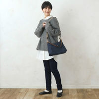 センバドー コンビ半月2wayショルダー BK 622-0821 1個（直送品）