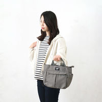 センバドー マットツイルミディ2wayトート SGR 623-6914 1個（直送品）