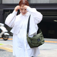 センバドー はっ水ナイロン舟形ショルダー LBE 623-7755 1個（直送品）