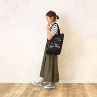 センバドー アニマルグラフィックトート Cat/IV 625-1941 1個（直送品）