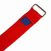 金井産業 胴当てベルト用 補助ベルト 赤 1セット2本組 1セット(2本入)（直送品）