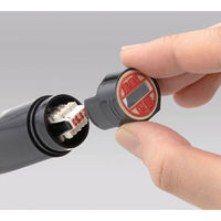 【印面別売】シヤチハタ データーネームEX12号 本体 BK 朱 XGL-12H-OR 1個（わけあり品）