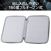 エレコム パソコンケース 14インチ 衝撃吸収 コンパクト スリム 撥水加工 黒 ZSBーIBTHP14BK 1個