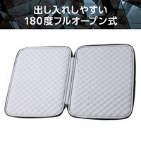 エレコム パソコンケース 15.6インチ 衝撃吸収 コンパクト スリム 黒 ZSBーIBTHL15BK 1個