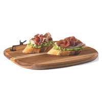 TRAMONTINA サービングボード チーク 24×20cm 13418/051 1枚（直送品）