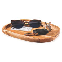 TRAMONTINA サービングディッシュ チーク 24×20cm 13417/051 1個（直送品）