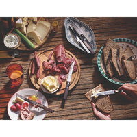 TRAMONTINA バーベキュー丸カッティングボード 26cm 13511/052 1枚（直送品）