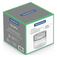 TRAMONTINA グラスコンテイナー ステンレス蓋 0.4L 61227/010 1個（直送品）