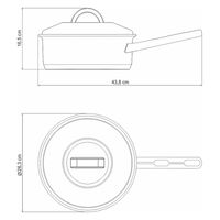 TRAMONTINA ソースパン 24cm 62501/240 1個（直送品）