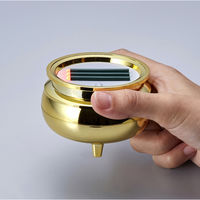 旭電機化成 自動消灯付 横置きの安心のお線香(中) ゴールド 線香型ライト ASE-4214GD 1個（直送品）