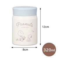 オーエスケー スープジャー 320ml 保温 ステンレス スヌーピー SWSー7 1個