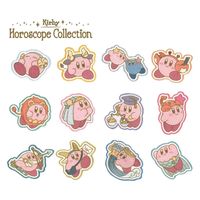 星のカービィー ホロスコープ・コレクション ワッペン 星座シリーズ みずがめ座 縦44mm×横41mm シール・アイロン 両用タイプ BAN（直送品）