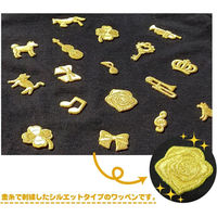 【Golden embroidery collection】ワッペン シール・アイロン両用タイプ (バラ) RC350-25058（直送品）