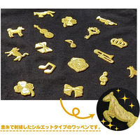 【Golden embroidery collection】ワッペン シール・アイロン両用タイプ (馬) RC350-25060（直送品）