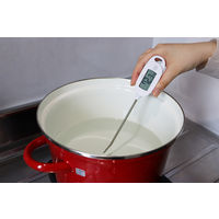 ドリテック クッキング温度計「パンテ」 ホワイト Oー904RWT 1個