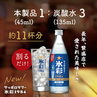 サッポロサワー 氷彩 1984 素 25度 500ml 1本 リキュール