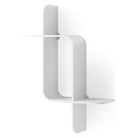 アントレックス Umbra モンタージュ シェルフ 幅640×奥行160×高さ480mm ホワイト 21017571660 1個（直送品）