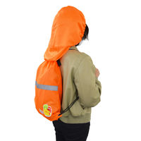 メテックス ガチャピン・ムック フード付バックパック EX48SEGMFN 1組（直送品）