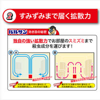 バルサン くん煙 火を使わない 水タイプ 25g 家中のいやーな虫まるごと殺虫 害虫駆除 12～16畳用 1セット（3個） レック