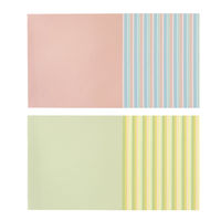 協和紙工 パステルカラーペーパー　中　05ー842 1セット（1パック（80枚入）×10）