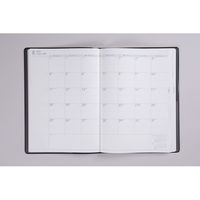 高橋書店 【2025年4月版】デスクダイアリー B5 バーチカル 月曜始まり 黒 933 1冊（直送品）